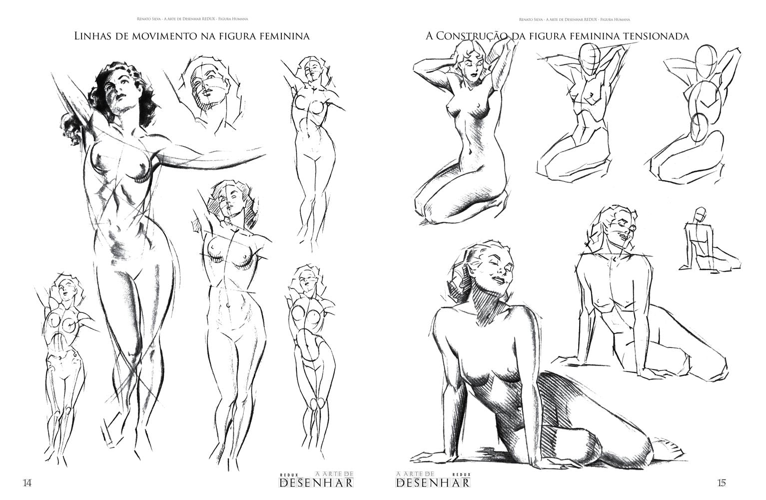 A Arte de Desenhar Figura Humana - Renato Silva